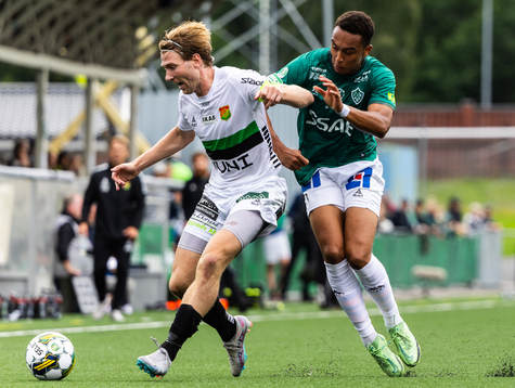 GAIS August Wängberg och Brages Eirik Asante Gayi