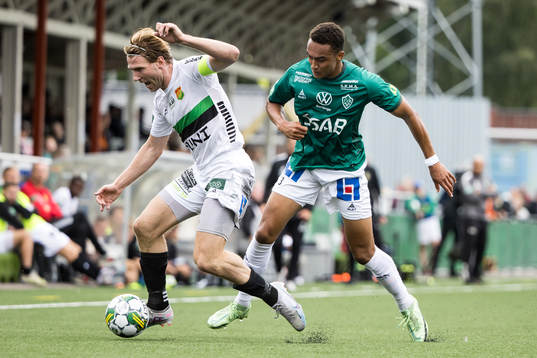 GAISs Julius Lindberg och Brages Eirik Asante Gayi