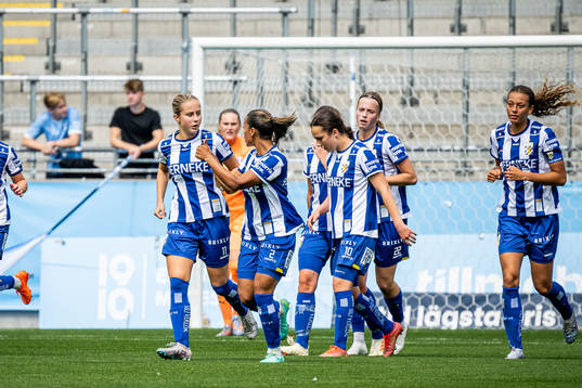 IFK Göteborgs Isabella Svanström jublar