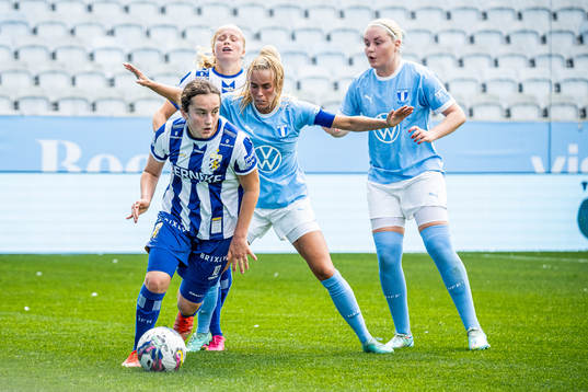 IFK Göteborgs Victoria Svanström och Malmö FFs Elin