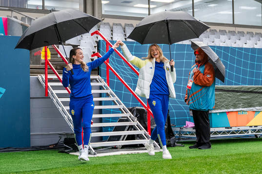 Bla gjennom flere bilder av FIFA Women's World Cup 2023, day 26, Sweden, Press conference