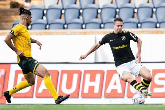 Dalkurds Imed Louati och AIKs Dino Besirovic