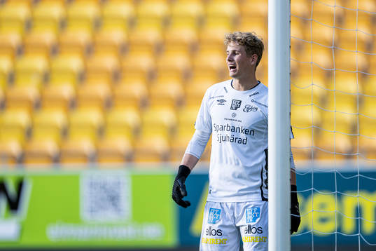 Elfsborgs målvakt Hannes Bäck