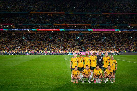 Starting eleven of Australia