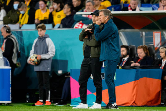 Head coach Tony Gustavsson and assistant coach Jens