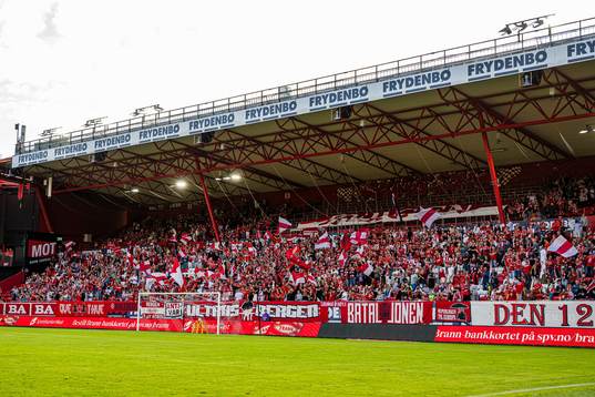 Spectators in the stands