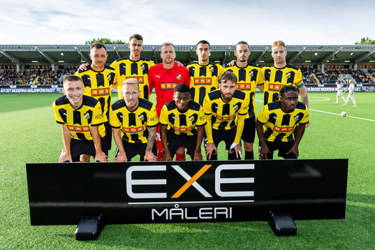 The starting eleven of Häcken