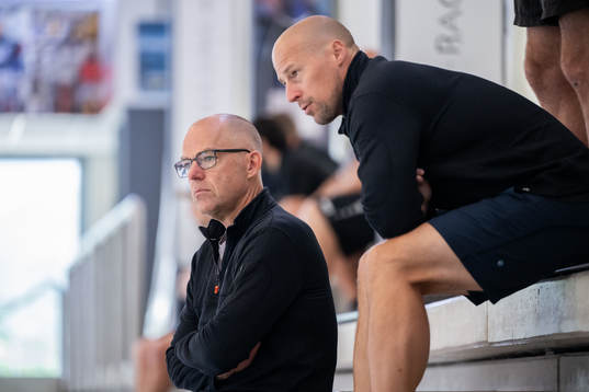 Rögles klubbdirektör Daniel Koch och sportchef Chris