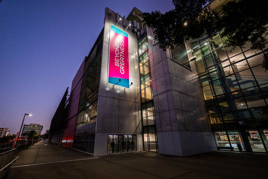 General exterior view of Brisbane Stadium