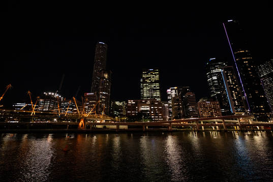 The city skyline