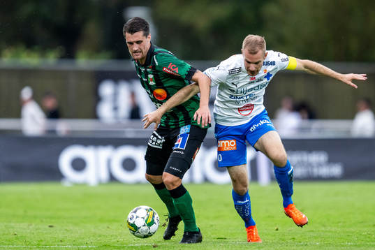 Varbergs Jon Birkfeldt och Värnamos Freddy Winsth