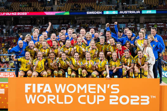 Bla gjennom flere bilder av FIFA Women's World Cup 2023, day 31, Bronze Medal Match, Sweden - Australia