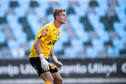 Örgrytes målvakt Mathias Nilsson