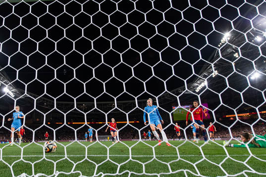 Rachel Daly, Alex Greenwood and goalkeeper Mary Earps of