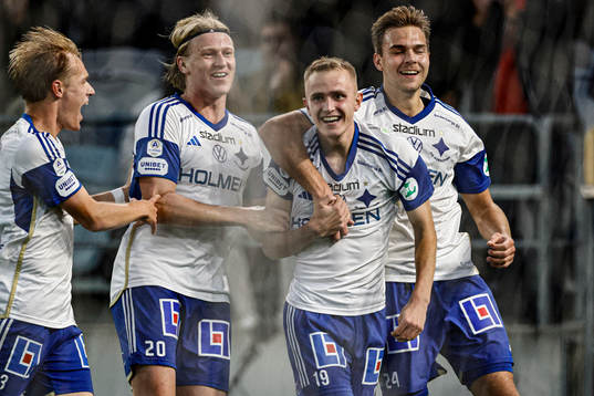 IFK Norrköpings Marcus Baggesen, Daniel Fritz Eid, Victor