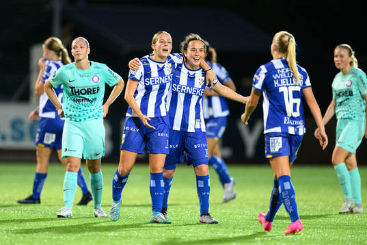 IFK Göteborgs Isabella Svanström och Victoria Svanström