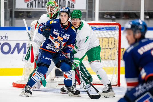 Växjös Fabian Hellström och Rögles Erlend Lesund