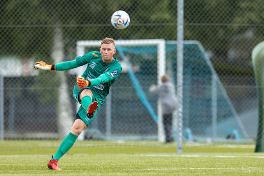 Tvååkers målvakt Rasmus Lundgren