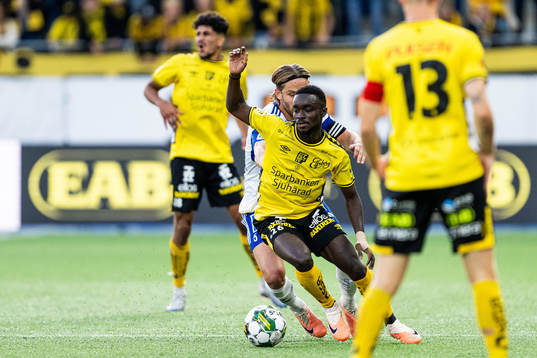 Elfsborgs Emmanuel Boateng och IFK Norrköpings Christoffer