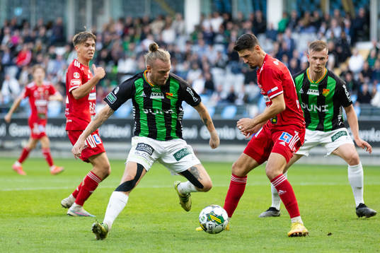 GAIS  Jonas Lindberg och Skövde AIKs Aldin Basic