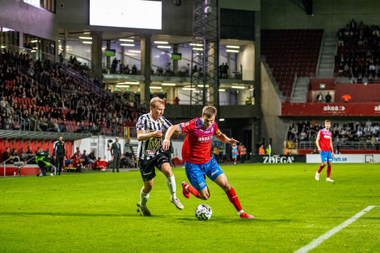 Landskronas Edvin Dahlqvist och Helsingborgs Erik Ring