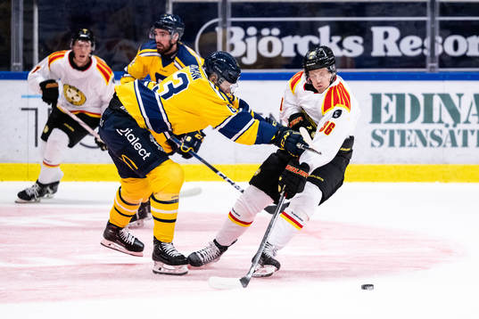 Södertäljes Julius Bergman och Brynäs Linus Ölund