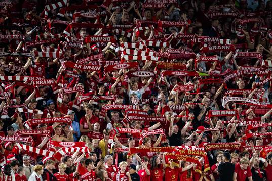 Spectators in the stands