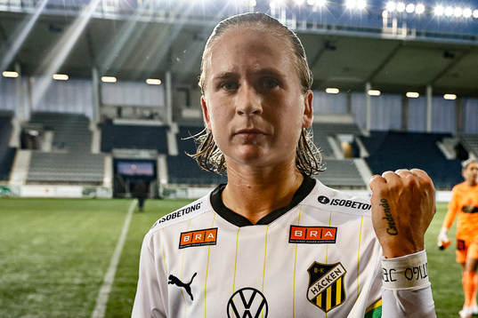 Häckens Filippa Curmark med stöttning av spanska