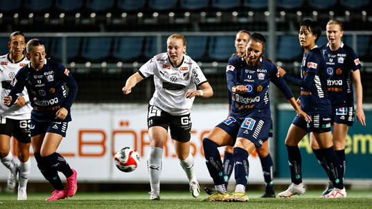 Häckens Johanna Fossdalsá Sørensen och Linköpings