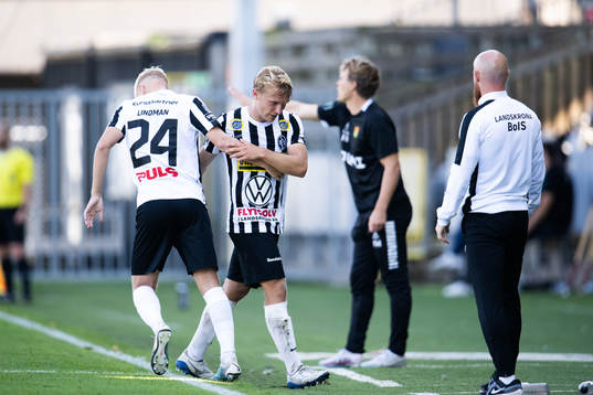 Landskronas Emil Lindman kommer in istället Edvin Dahlqvist