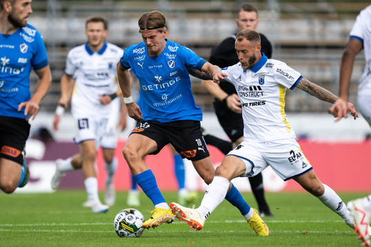 Halmstads Erik Ahlstrand och Sirius Joeri De Kamps