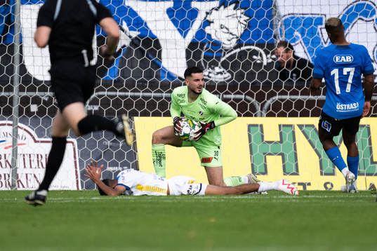 Halmstads målvakt Marko Johansson