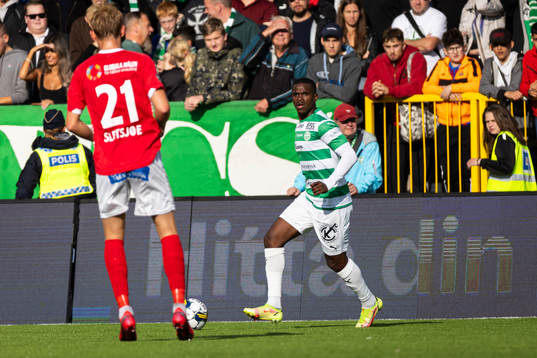Västerås SKs Jaheem Burke