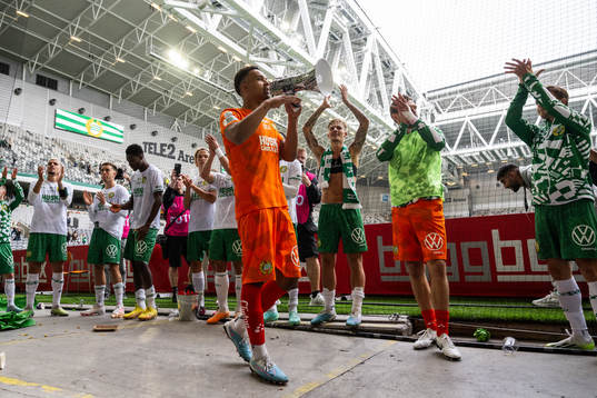 Hammarbys Oliver Dovin jublar