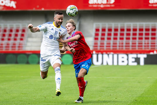 GIF Sundsvalls Robert Lundström och Helsingborgs Simon