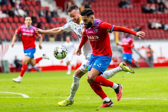 GIF Sundsvalls Robert Lundström och Helsingborgs Amin