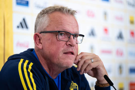 Janne Andersson, head coach of the Swedish national