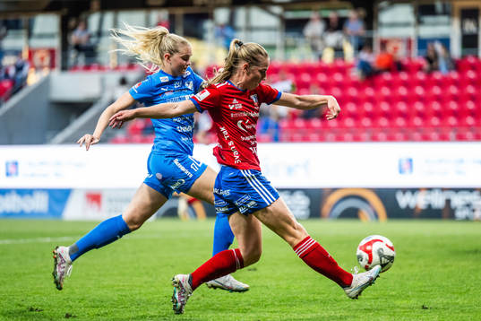Kalmars Amanda Persson och Vittsjös Linda Sällström