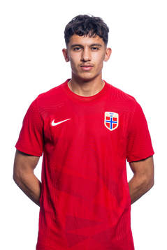 Osame Sahraoui of the Norwegian national football team
