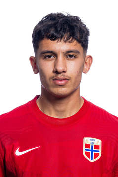 Osame Sahraoui of the Norwegian national football team
