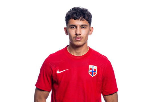Osame Sahraoui of the Norwegian national football team