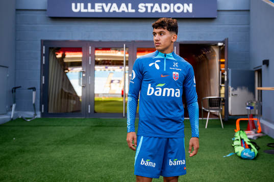 Osame Sahraoui of the Norwegian national football team