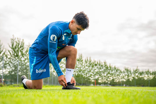 Osame Sahraoui of the Norwegian national football team