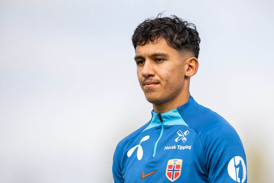 Osame Sahraoui of the Norwegian national football team
