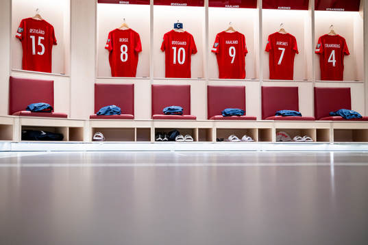 The kits of Leo Skiri Østigård, Sander Berge, Martin