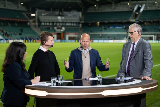 Jennifer Kücükaslan, Erik Niva, Fredrik Ljungberg and