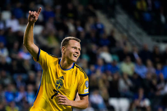 Viktor Claesson of Sweden celebrates
