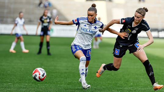 IFK Norrköpings My Cato och IK Uppsalas Julia Ragnarsson