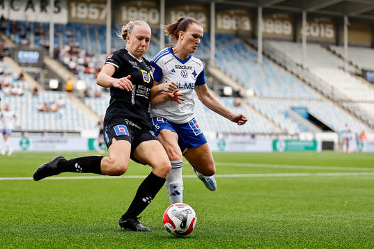 IK Uppsalas Thindra Mattsson och IFK Norrköpings Lovisa