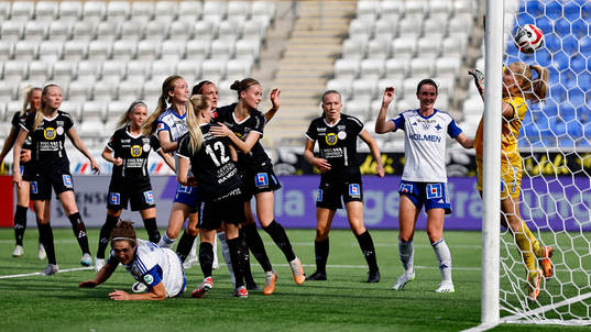 Mål 1-0 av IFK Norrköpings Shannon Woeller